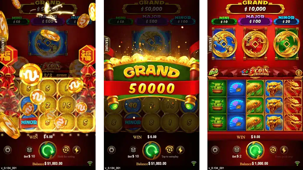 3 Coins 96Inregister Bonus